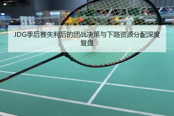 JDG季后赛失利后的团战决策与下路资源分配深度复盘